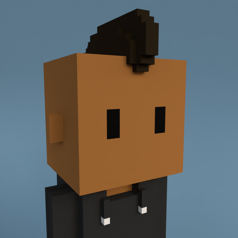 Meebit #5001 — Portrait