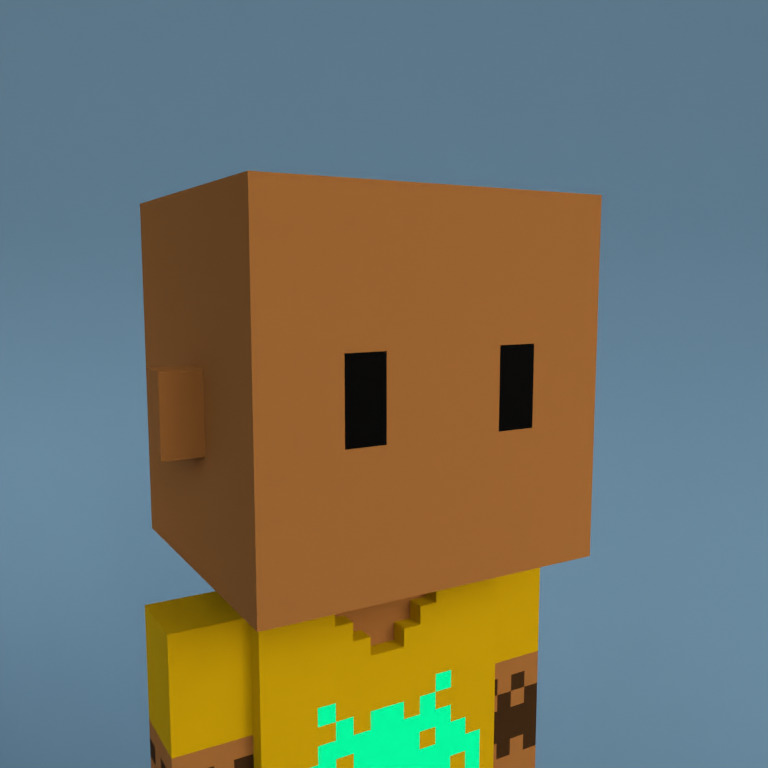 Meebit #5011 — Portrait