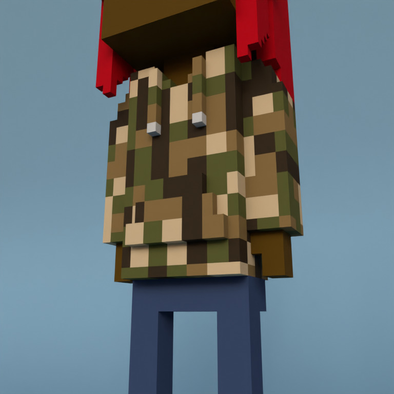 Meebit #5012 — Outfit