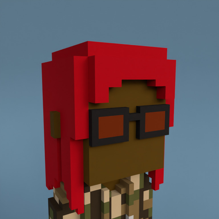 Meebit #5012 — Portrait