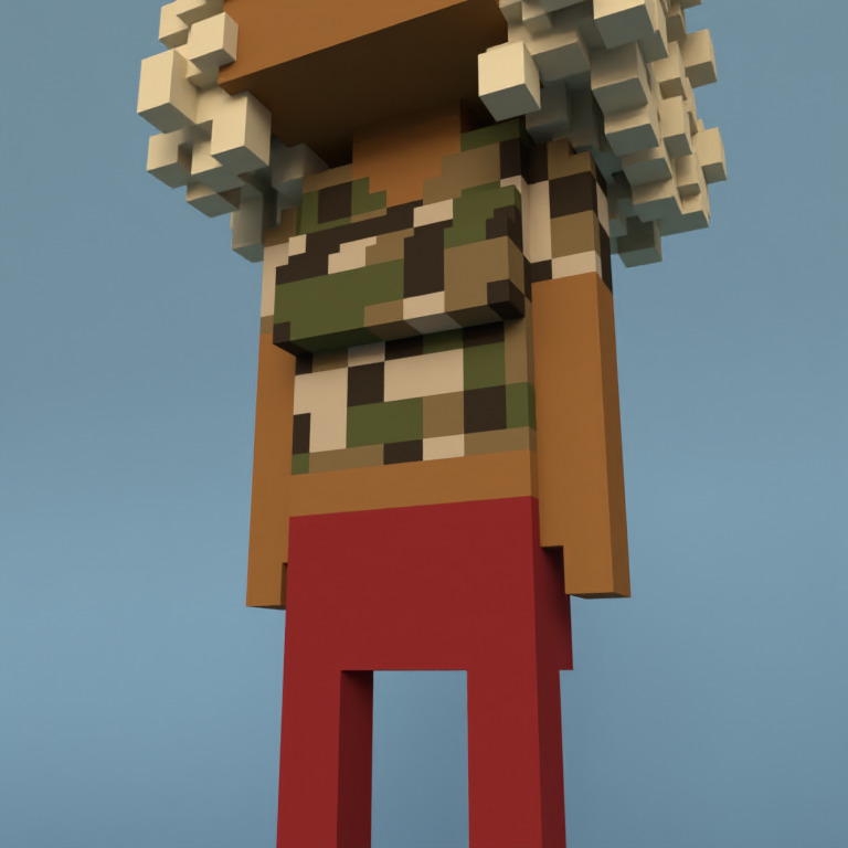 Meebit #5019 — Outfit