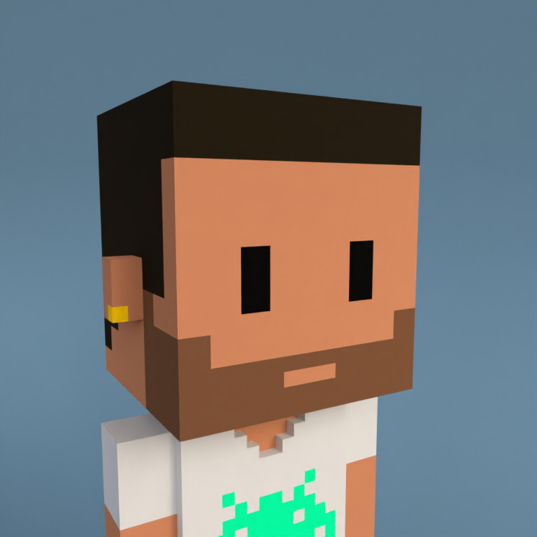 Meebit #5020 — Portrait