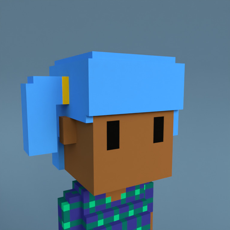 Meebit #5021 — Portrait