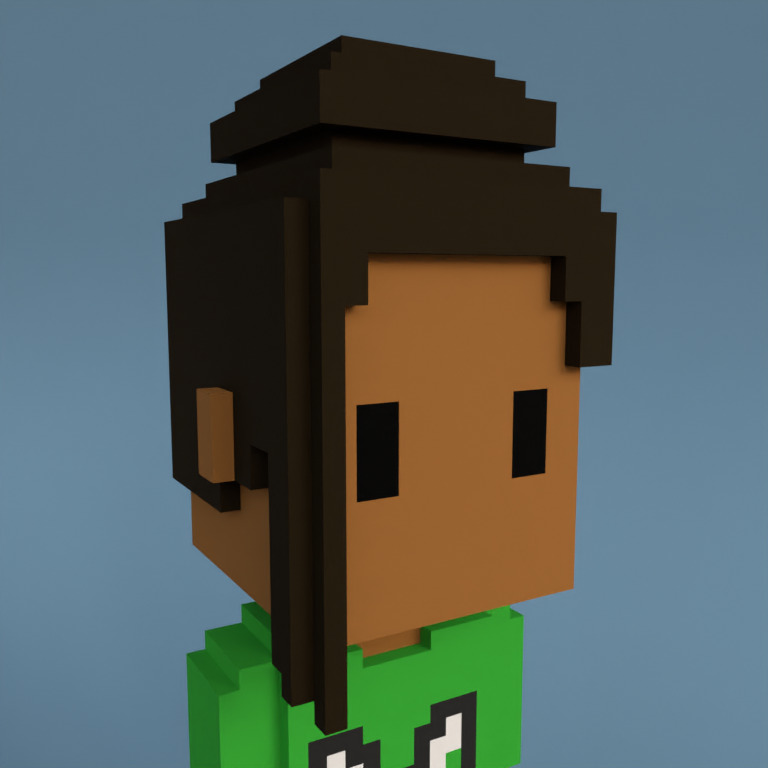 Meebit #5040 — Portrait