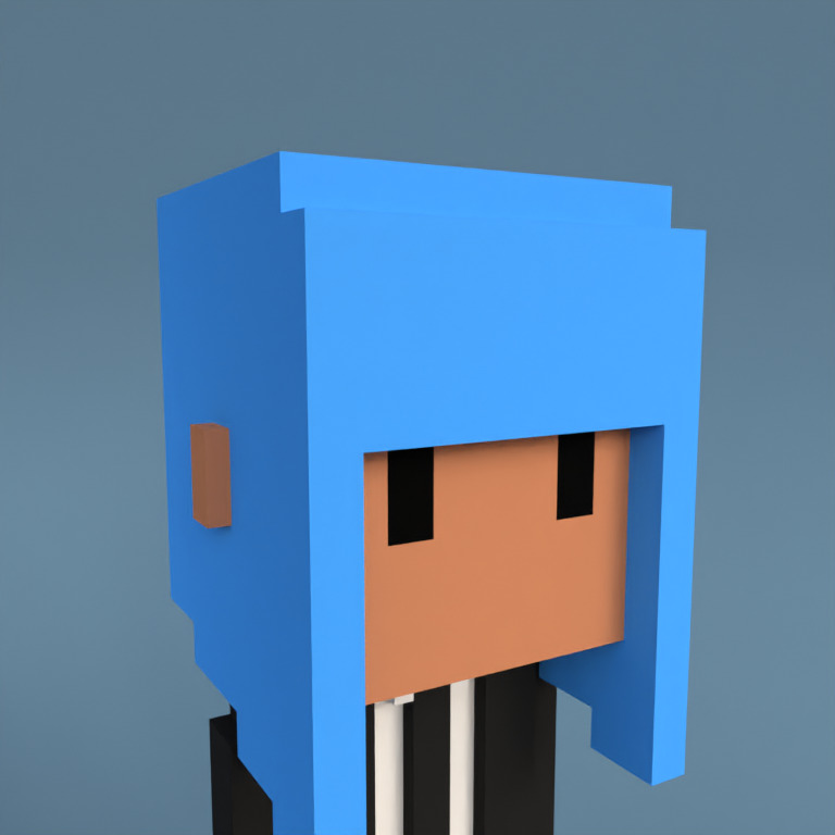 Meebit #5053 — Portrait