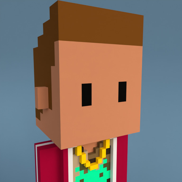 Meebit #5054 — Portrait