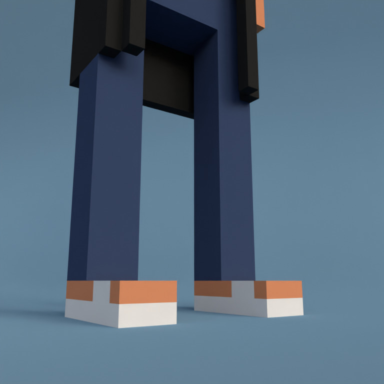 Meebit #5055 — Shoes