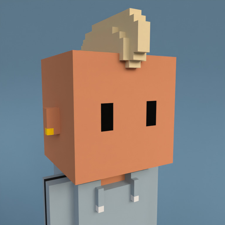 Meebit #5069 — Portrait