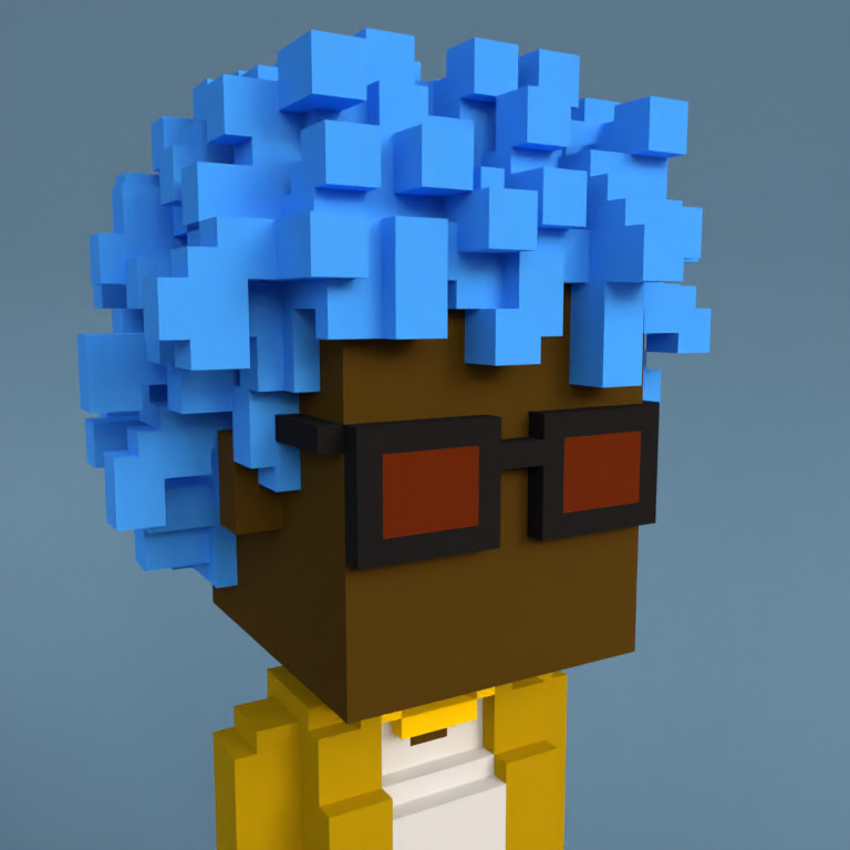 Meebit #5074 — Portrait