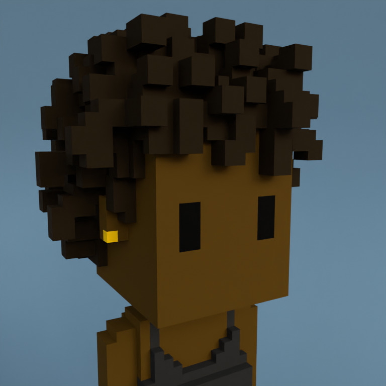 Meebit #5075 — Portrait