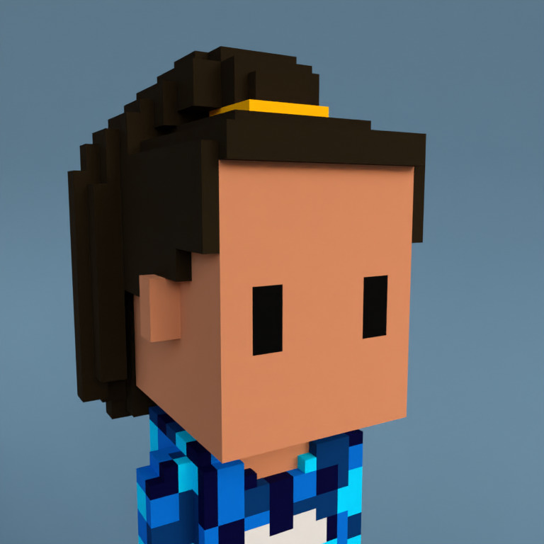 Meebit #5077 — Portrait
