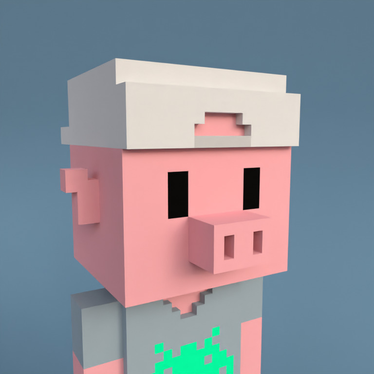 Meebit #5081 — Portrait