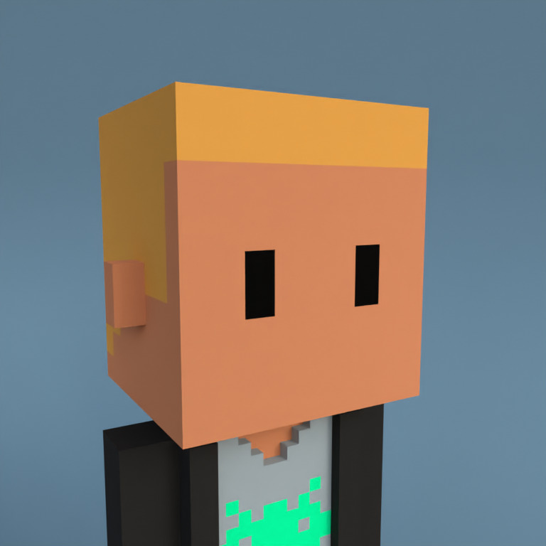 Meebit #5089 — Portrait
