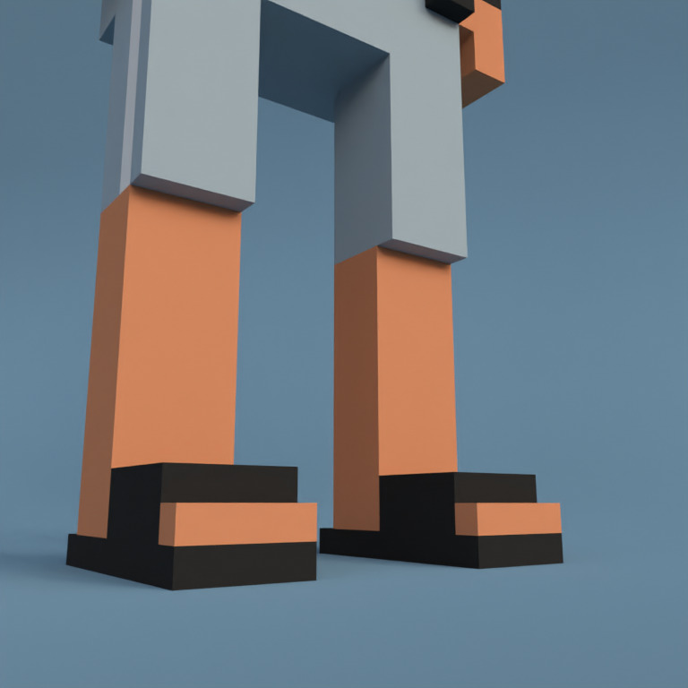 Meebit #5089 — Shoes