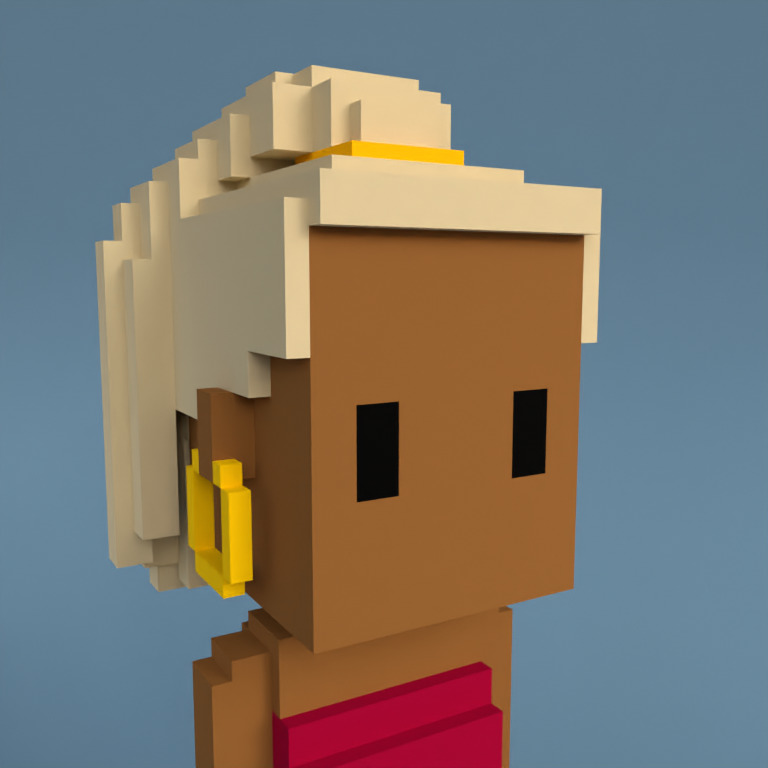 Meebit #5098 — Portrait