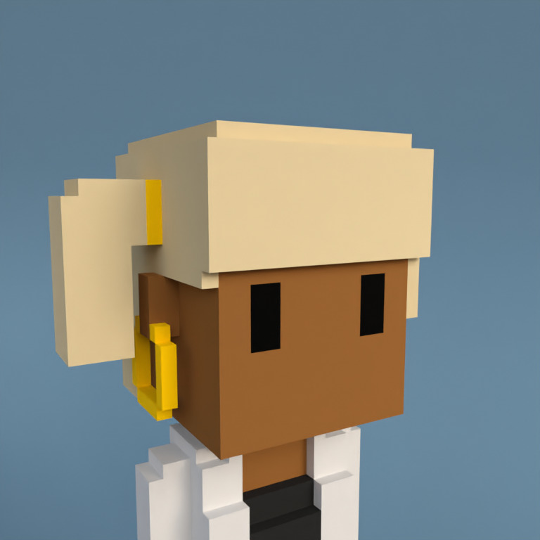Meebit #5102 — Portrait