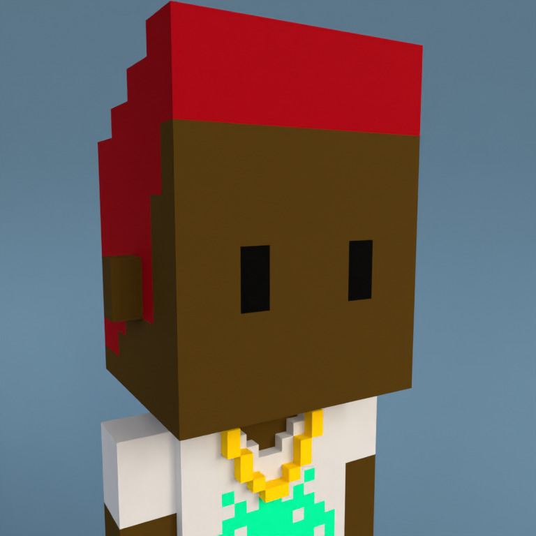 Meebit #5107 — Portrait
