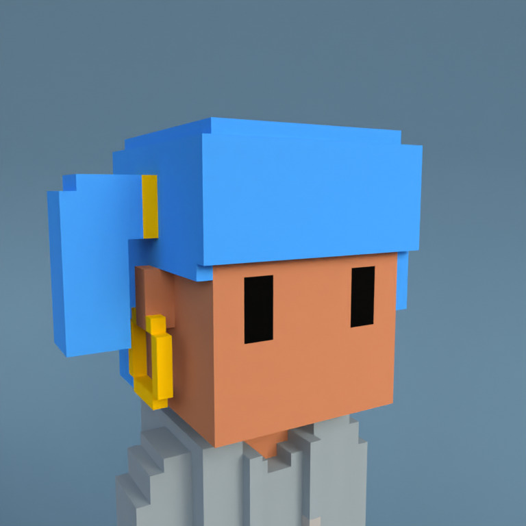Meebit #5122 — Portrait