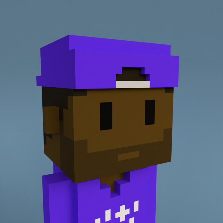 Meebit #5123 — Portrait