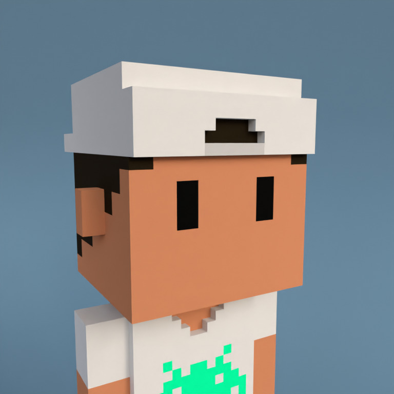 Meebit #5125 — Portrait