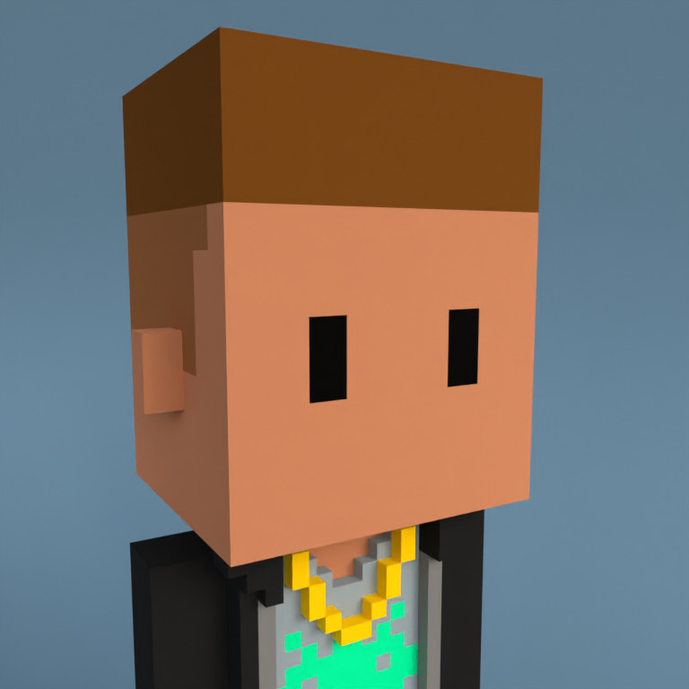 Meebit #5136 — Portrait