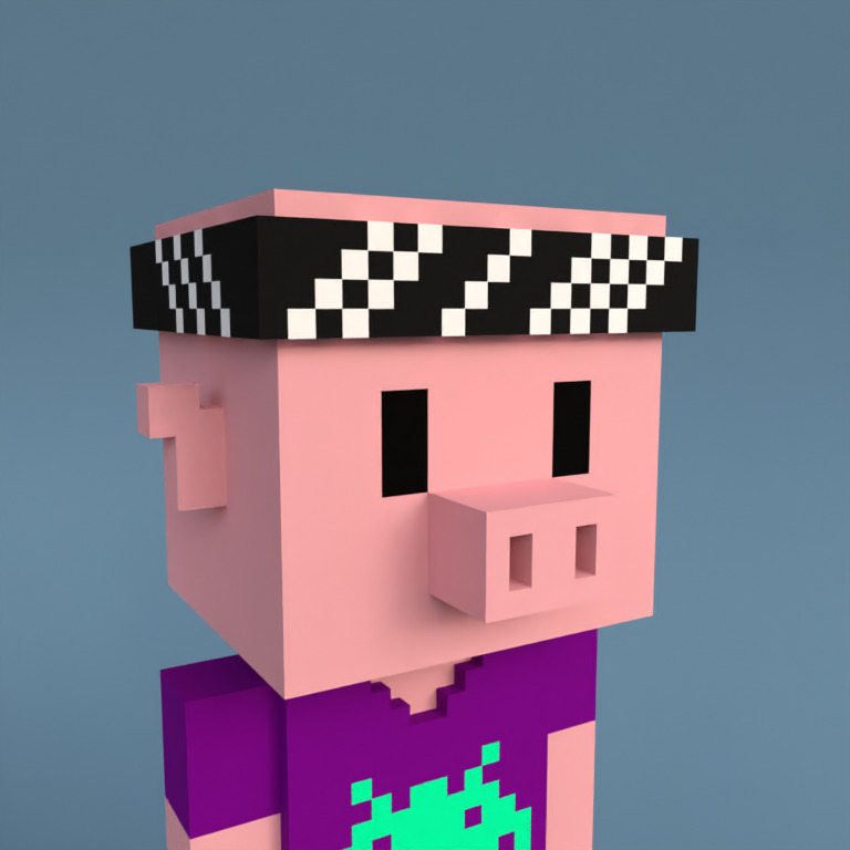 Meebit #5137 — Portrait