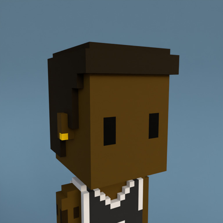 Meebit #5143 — Portrait