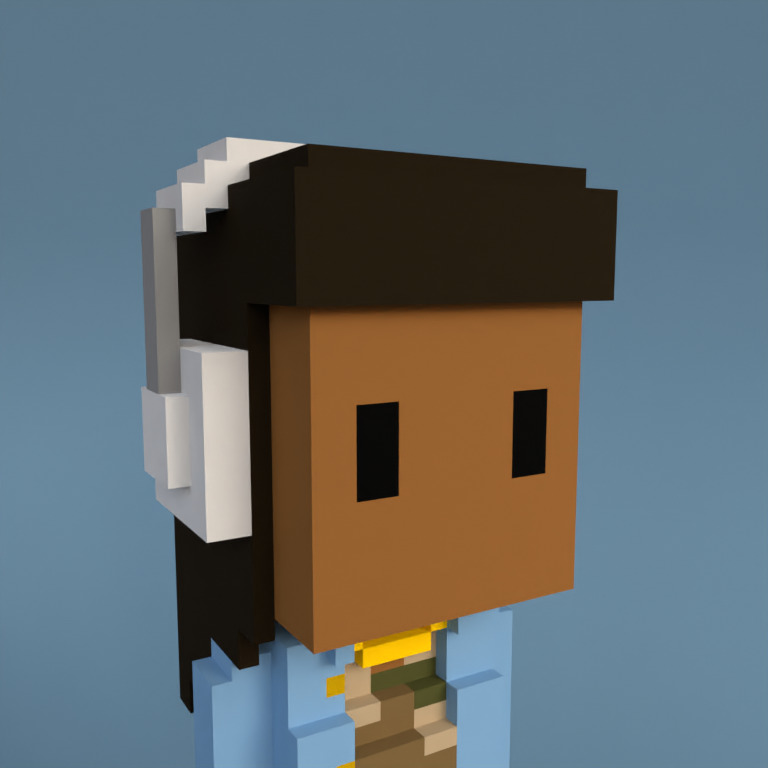 Meebit #5145 — Portrait