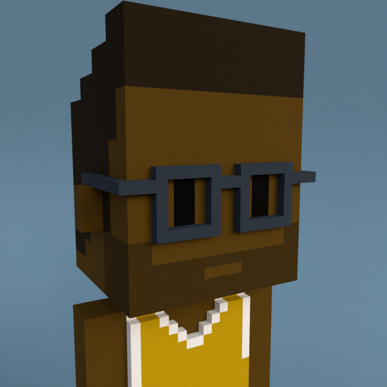 Meebit #5166 — Portrait