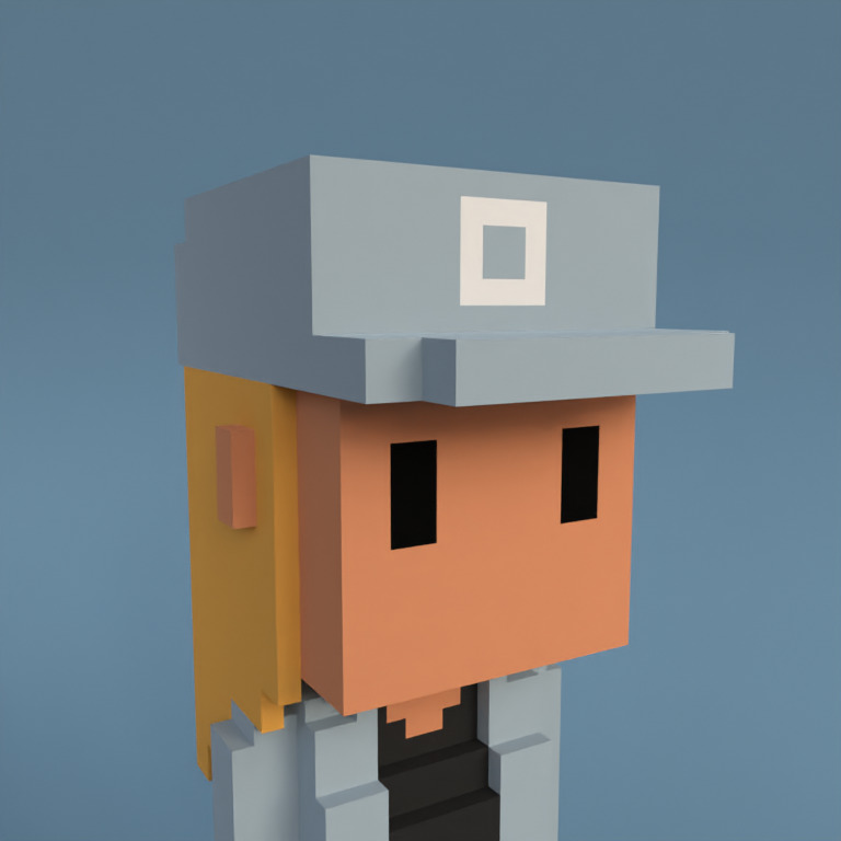 Meebit #5187 — Portrait