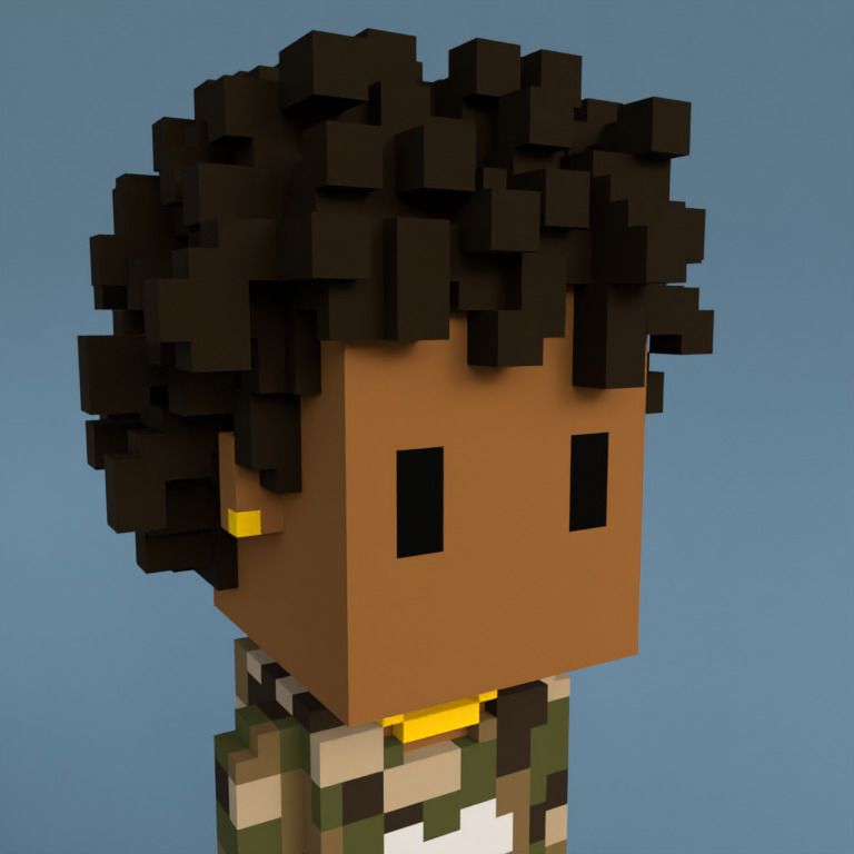 Meebit #5190 — Portrait