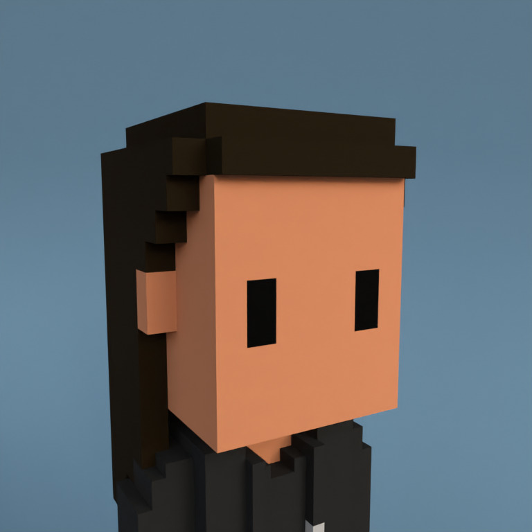 Meebit #5198 — Portrait