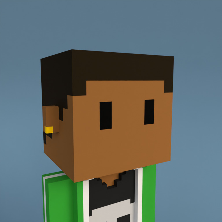Meebit #5205 — Portrait