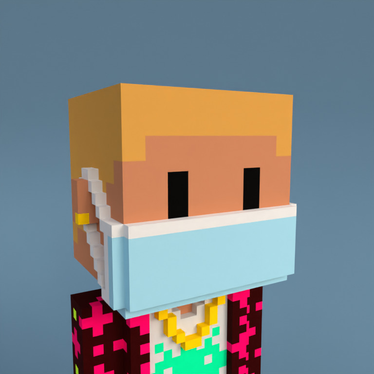 Meebit #5210 — Portrait