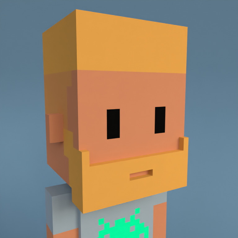 Meebit #5211 — Portrait