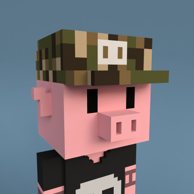 Meebit #5216 — Portrait