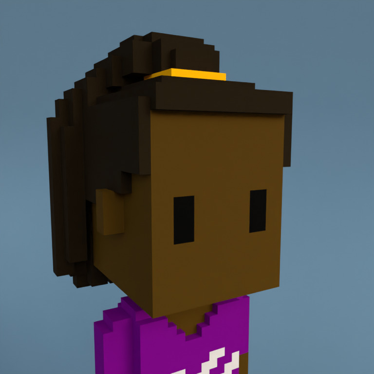 Meebit #5221 — Portrait