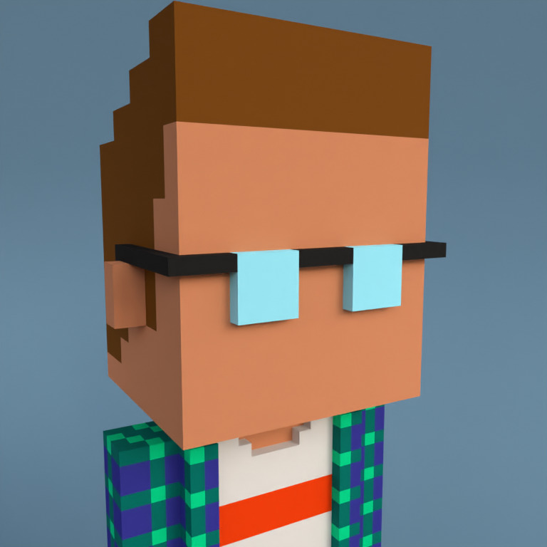Meebit #5224 — Portrait