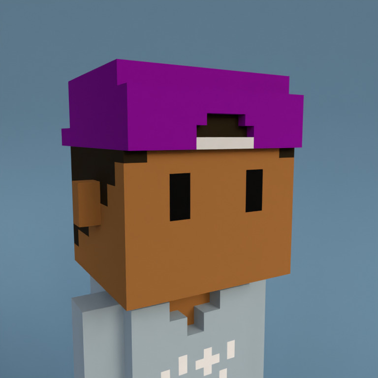 Meebit #5225 — Portrait
