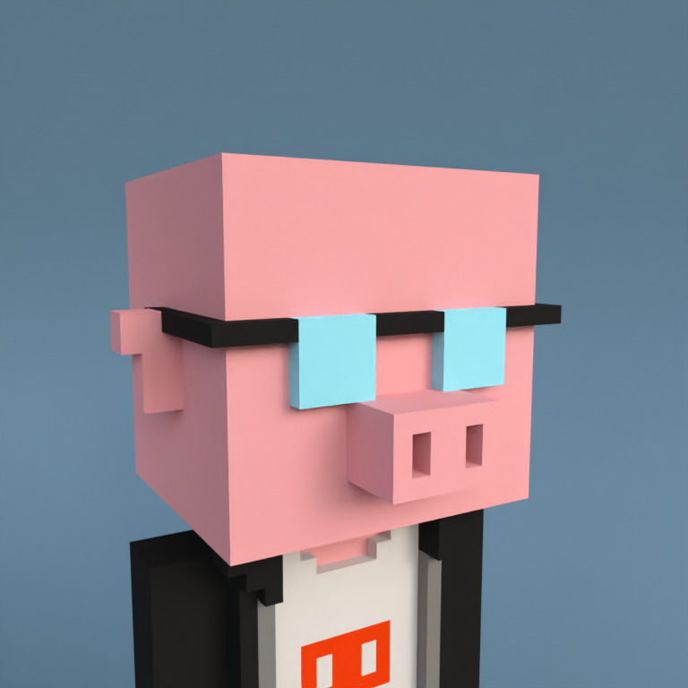Meebit #5233 — Portrait