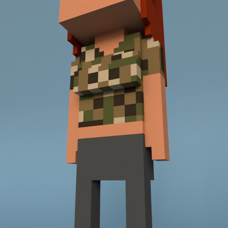 Meebit #5252 — Outfit