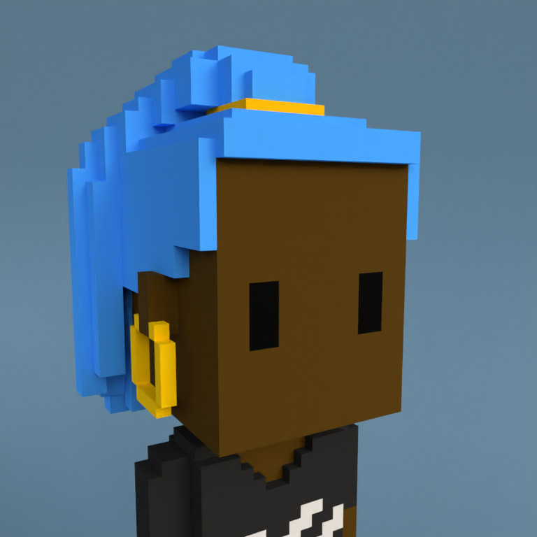Meebit #5283 — Portrait