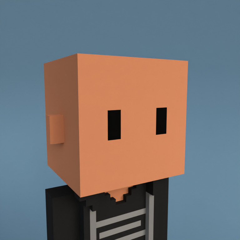 Meebit #5284 — Portrait