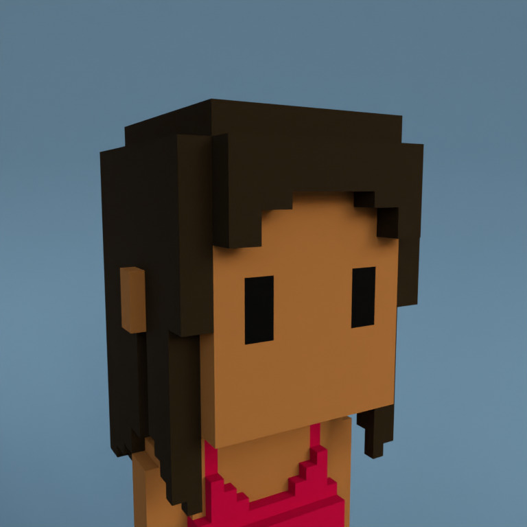 Meebit #5301 — Portrait