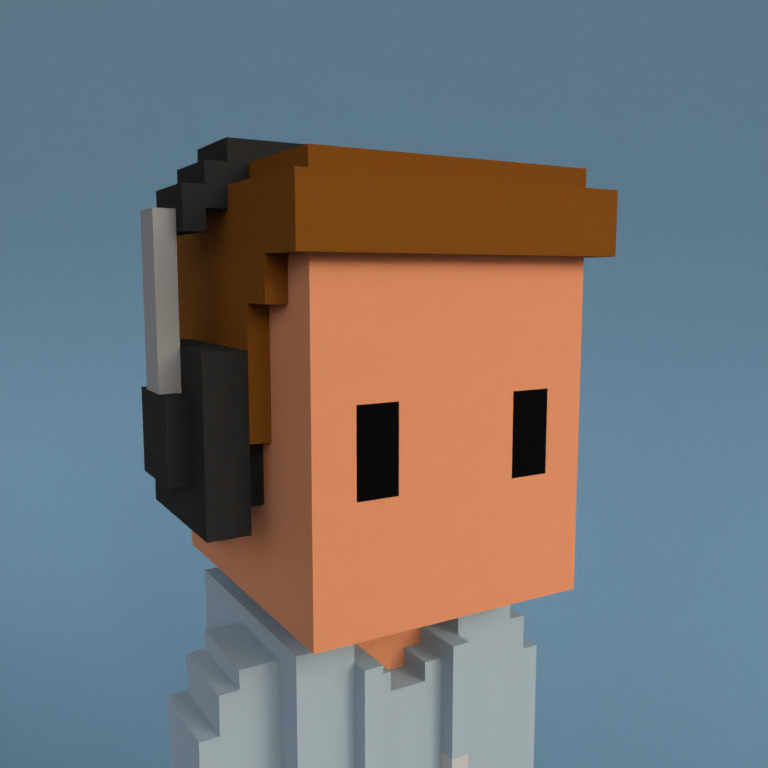 Meebit #5304 — Portrait