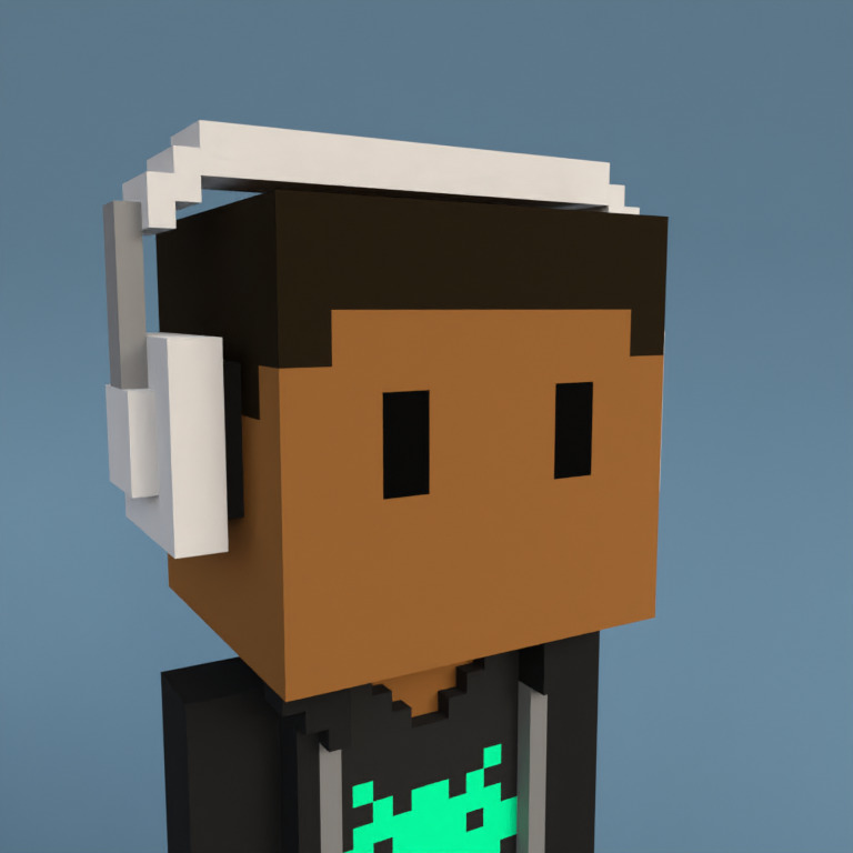 Meebit #5318 — Portrait