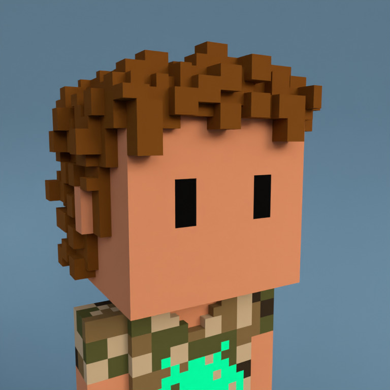 Meebit #5321 — Portrait