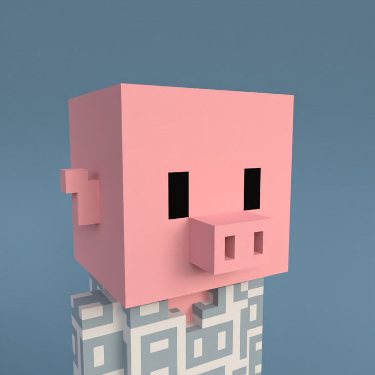 Meebit #5322 — Portrait