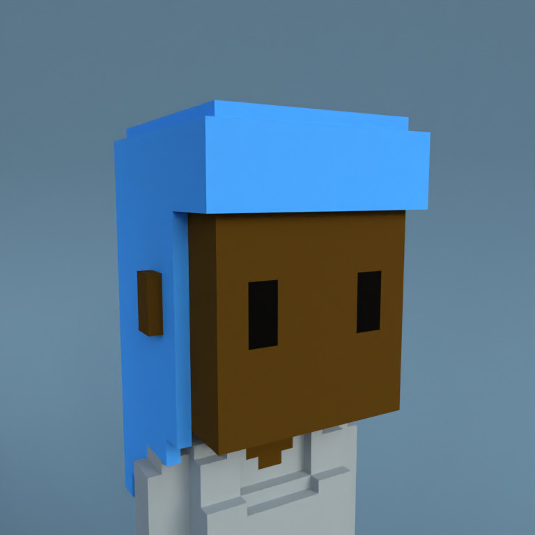 Meebit #5374 — Portrait