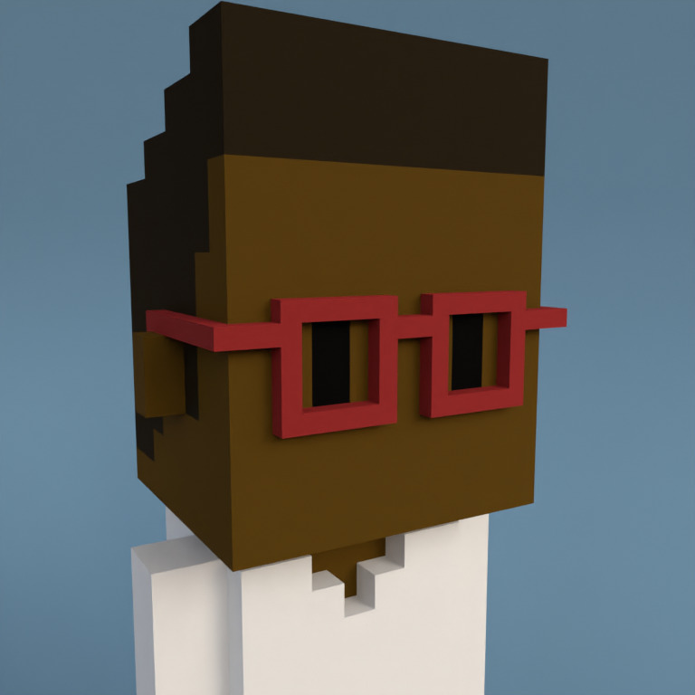 Meebit #5378 — Portrait